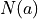 N(a)