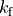 k_\text{f}