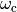 \omega_\text{c}