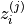 z_i^{(j)}