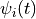 \psi_i(t)