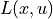 L(x, u)