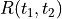 R(t_1, t_2)